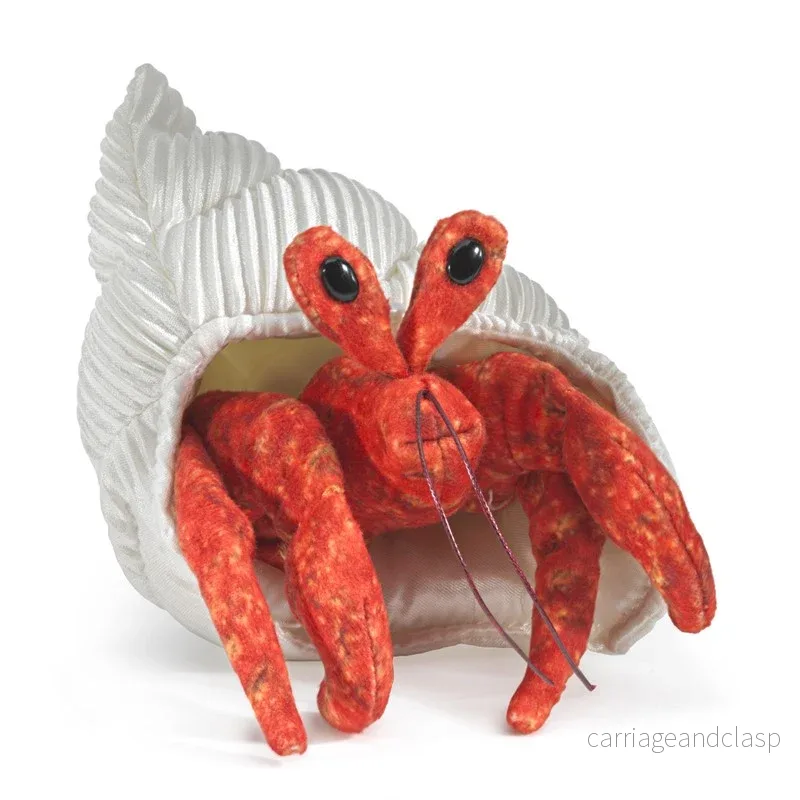 Folkmanis® Puppets – Mini Hermit Crab (Eremitkräfta) - Bild 2