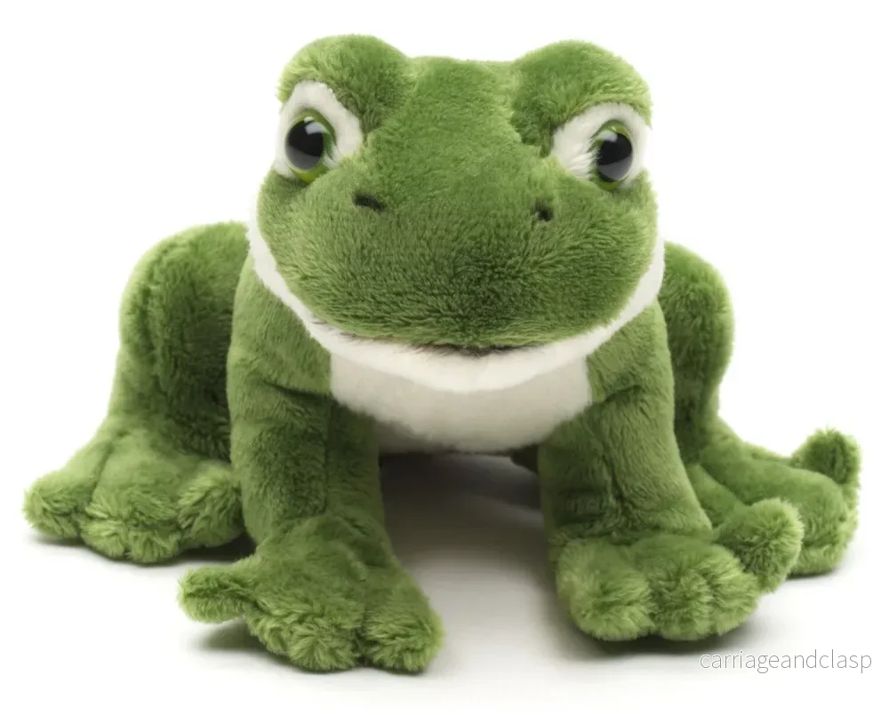 Uni Toys - Grön Groda Gosedjur - Bild 2
