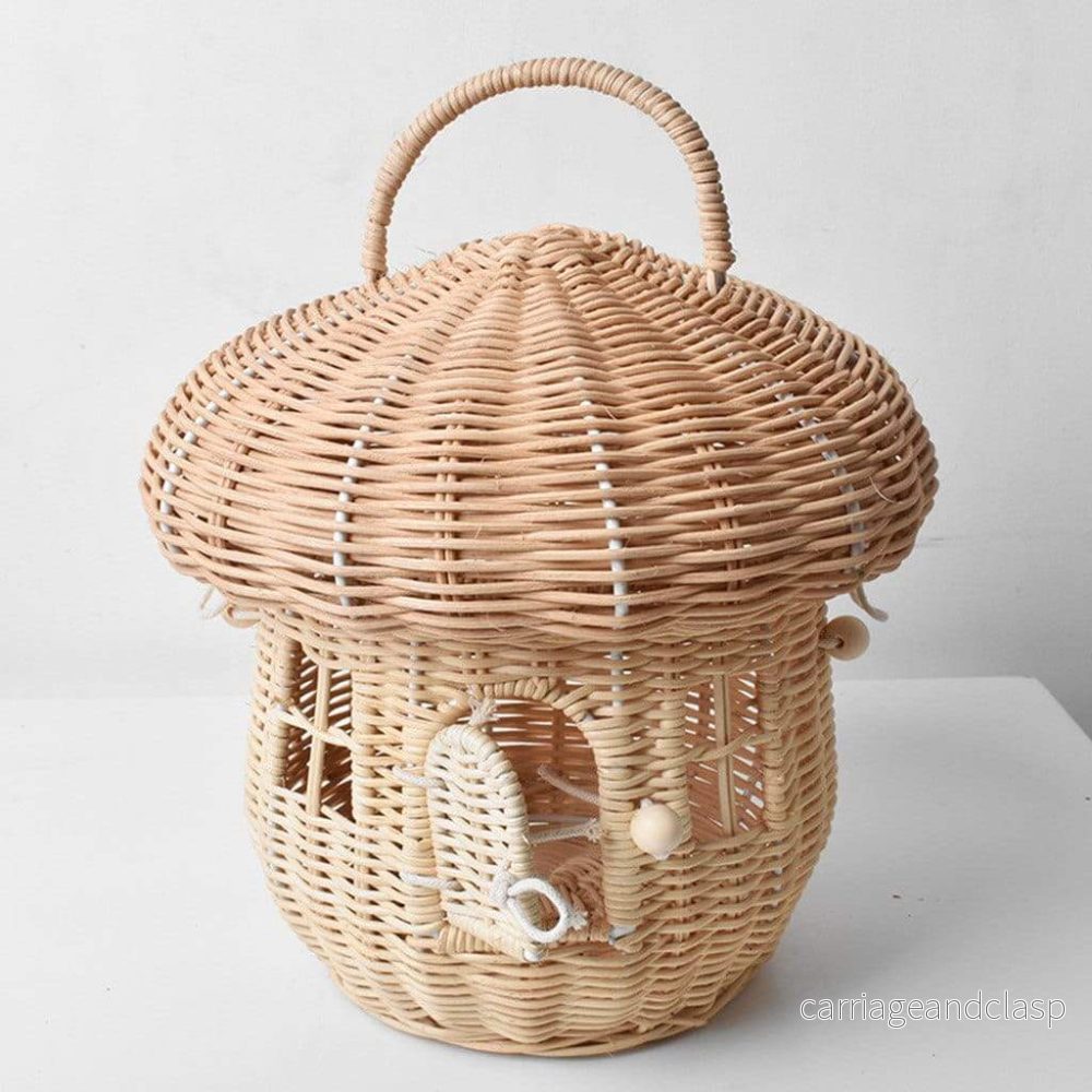 Rattan Svampkorg | Veska - Bild 3