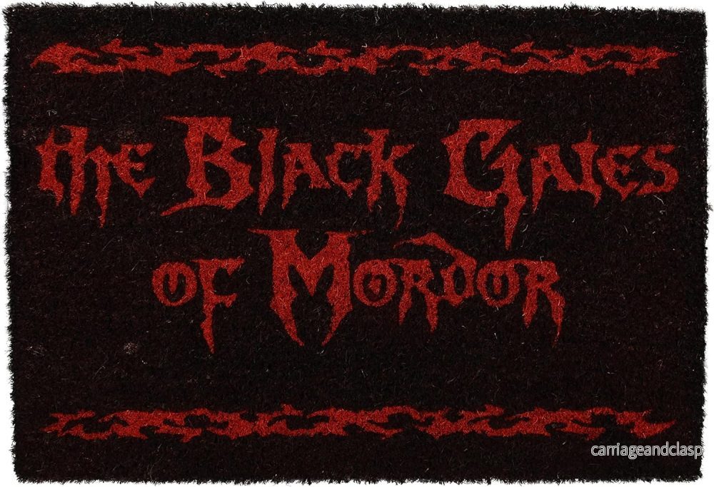 The Lord of the Rings - The Black Gates Of Mordor Dörrmatta - SD Toys
