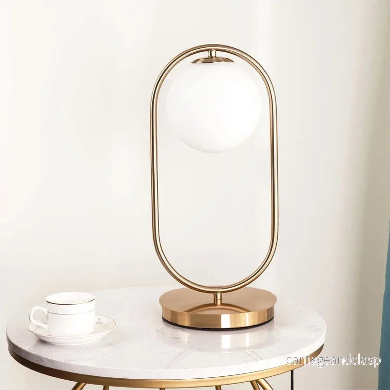 Veska | Modern Glasboll Bordslampa - Bild 3