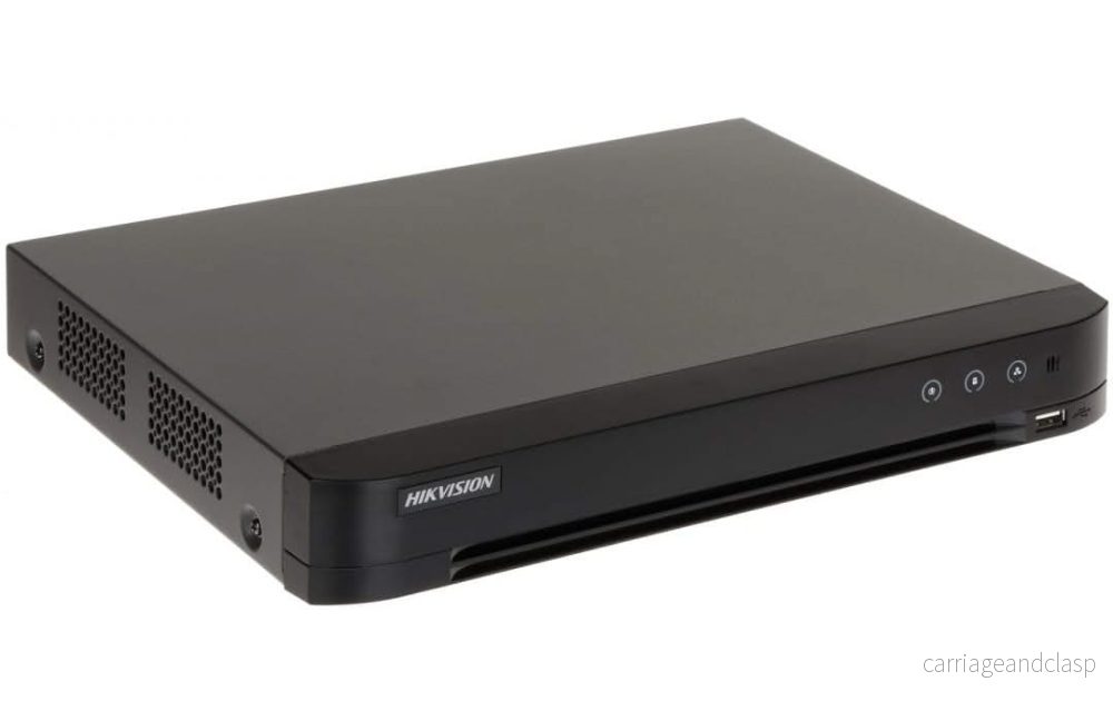 Hikvision iDS-7208HUHI-M2/P(C), 8x PoC, utan lagring, 8 kanaler CVI/TVI/AHD, analog och IP