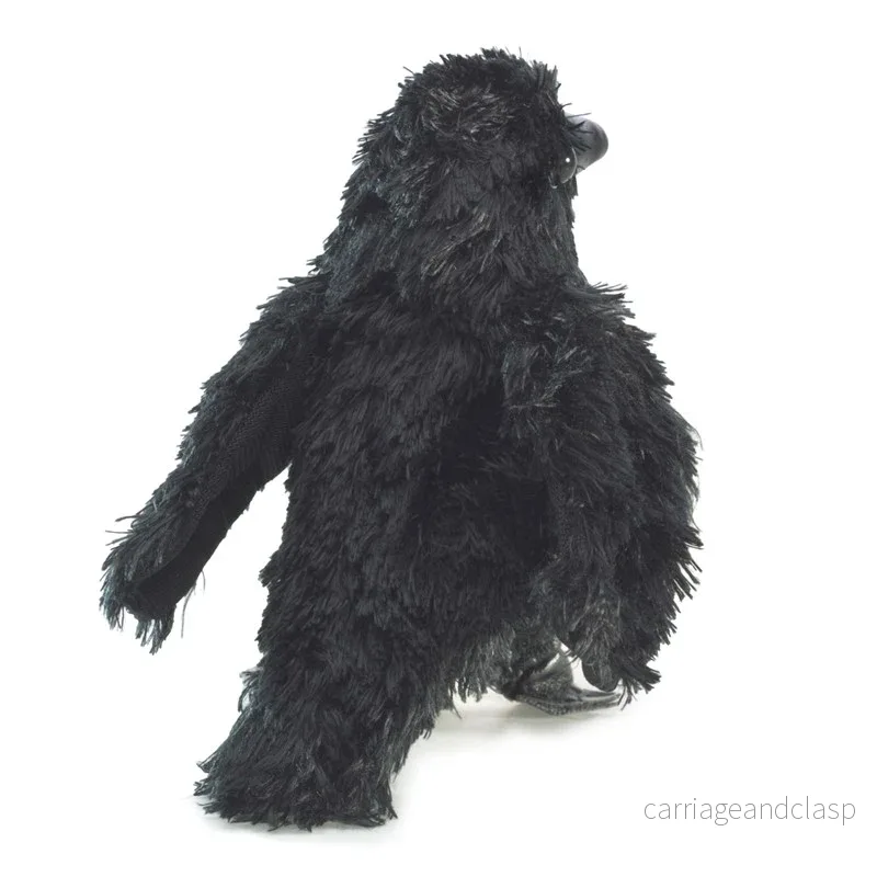 Folkmanis® Puppets – Mini Raven Fingerdocka - Bild 3