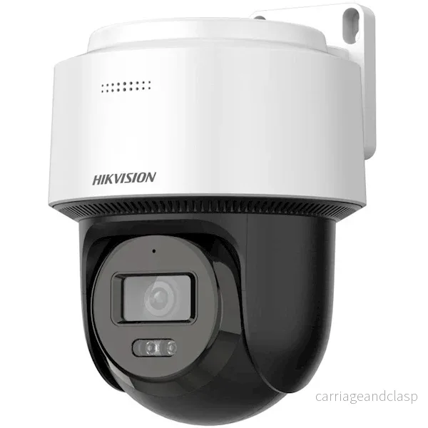 Hikvision DS-2DE2C400MWG-E, 4MP Mini Pan Tilt (ingen zoom) kamera SD-kortplats PoE Hybrid IR-lysdioder, spårning Hikvision DS-2DE2C400MWG-E, 4MP Mini Pan Tilt (ingen zoom) kamera SD-kortplats PoE Hybrid IR-lysdioder, spårning
