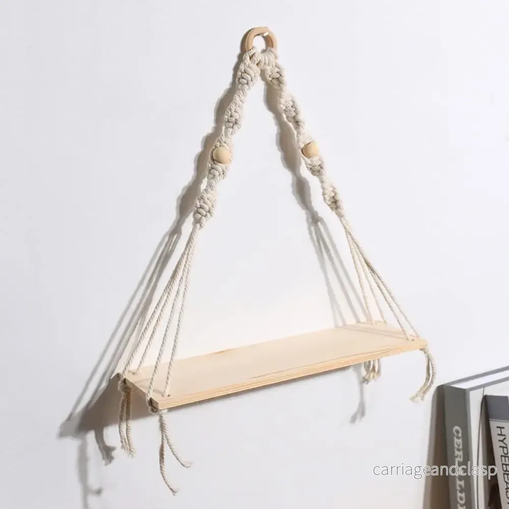 Boho Macrame Stativ Rustik Dekoration | Veska Boho Macrame Stativ Rustik Dekoration | Veska