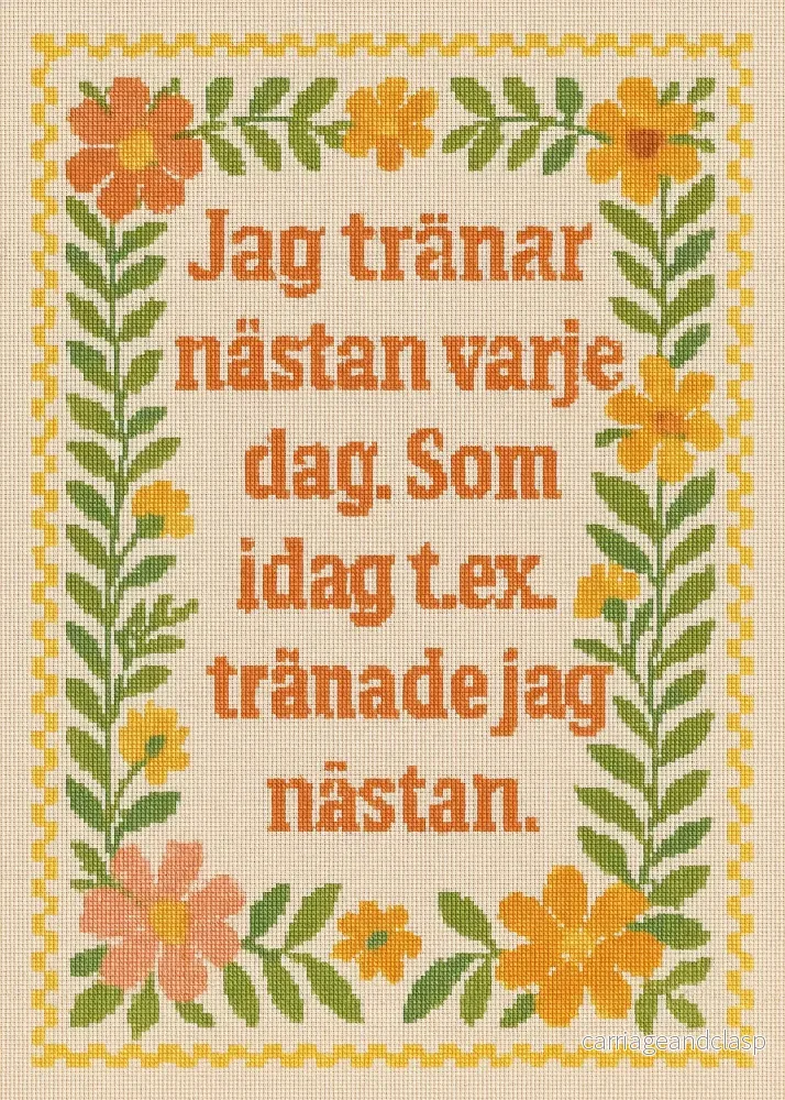 Tränade nästan...
