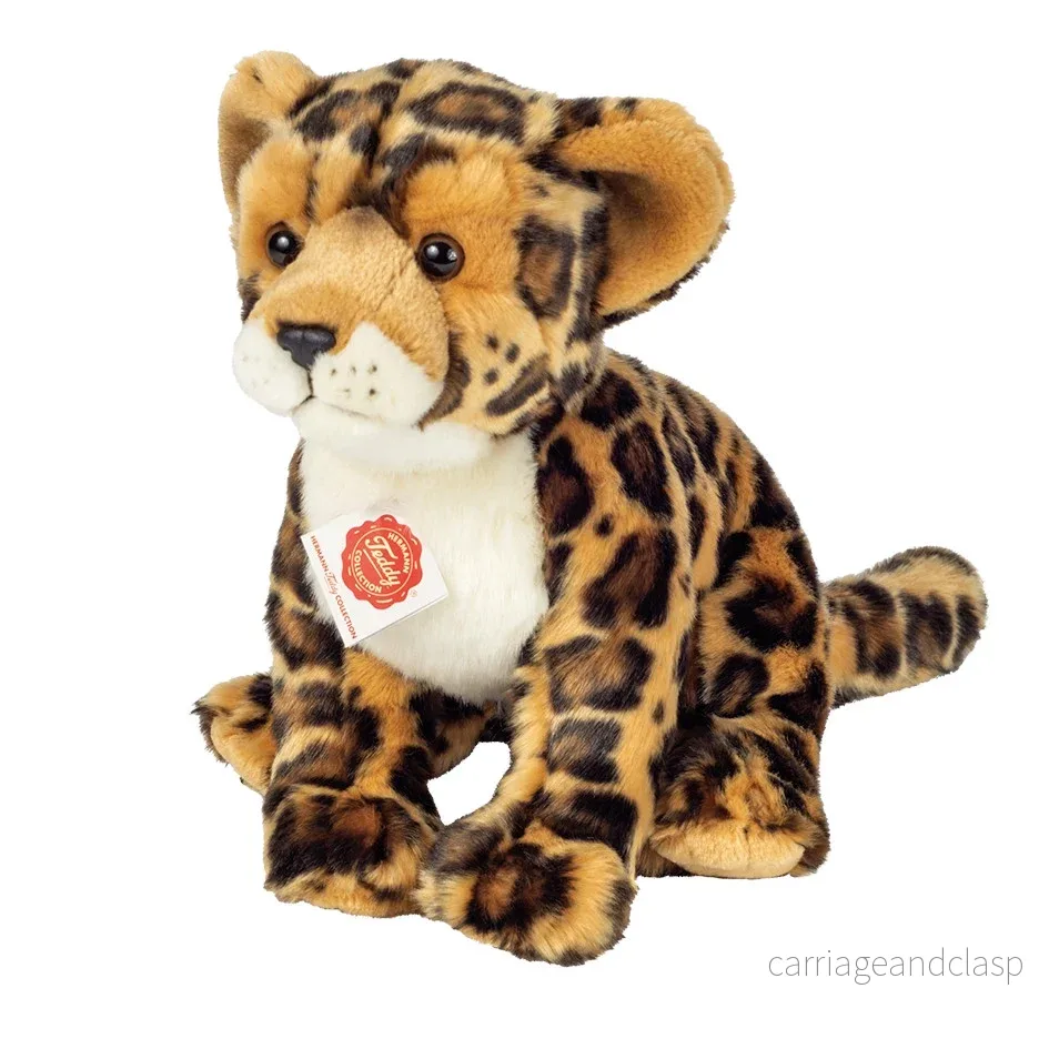 Hermann Teddy - Leopard sittande Gosedjur