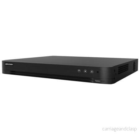 Hikvision iDS-7208HUHI-M2/P(C), 8x PoC, utan lagring, 8 kanaler CVI/TVI/AHD, analog och IP - Bild 2