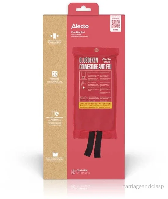 Alecto SB28 Brandsläckningsfilt 120 x 180 cm - Bild 2