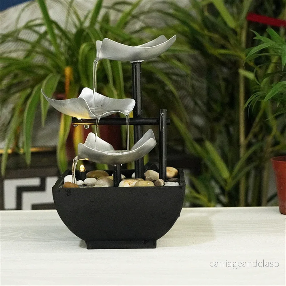 Minimalistisk Feng Shui Flödande Vatten Fontän | Veska Minimalistisk Feng Shui Flödande Vatten Fontän | Veska