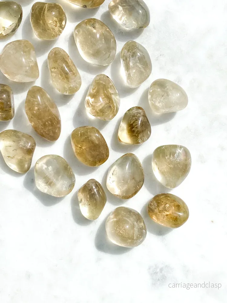 Citrine Pocket Stone (Real)