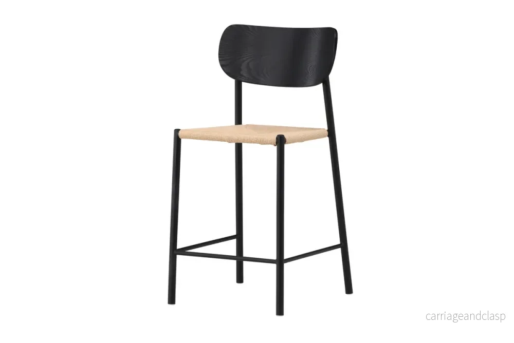 Polly Barstol Svart - Bild 2