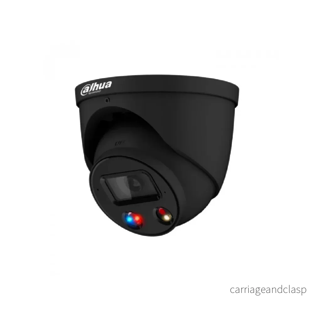 Dahua IPC-HDW3449HP-AS-PV 4 MP TiOC turret, fullfärg, svart