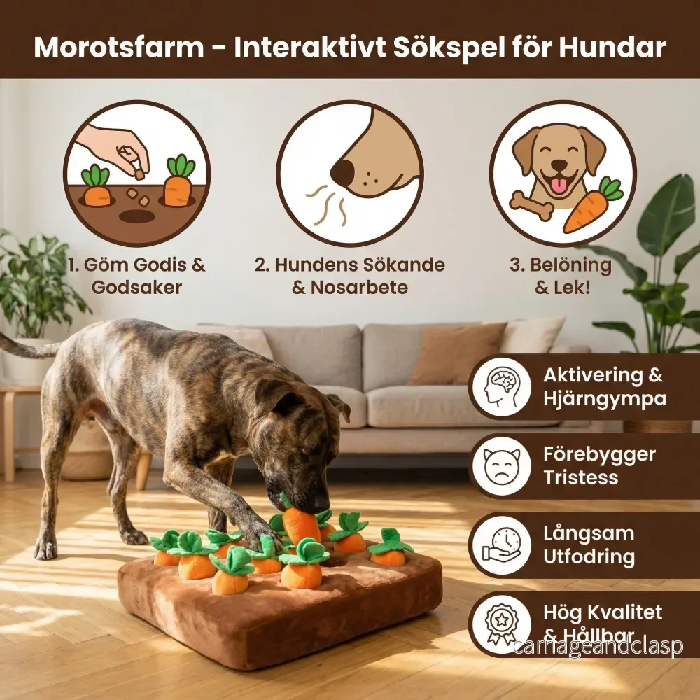 Morotsfarm – Interaktivt Sökspel för Hundar - Bild 2