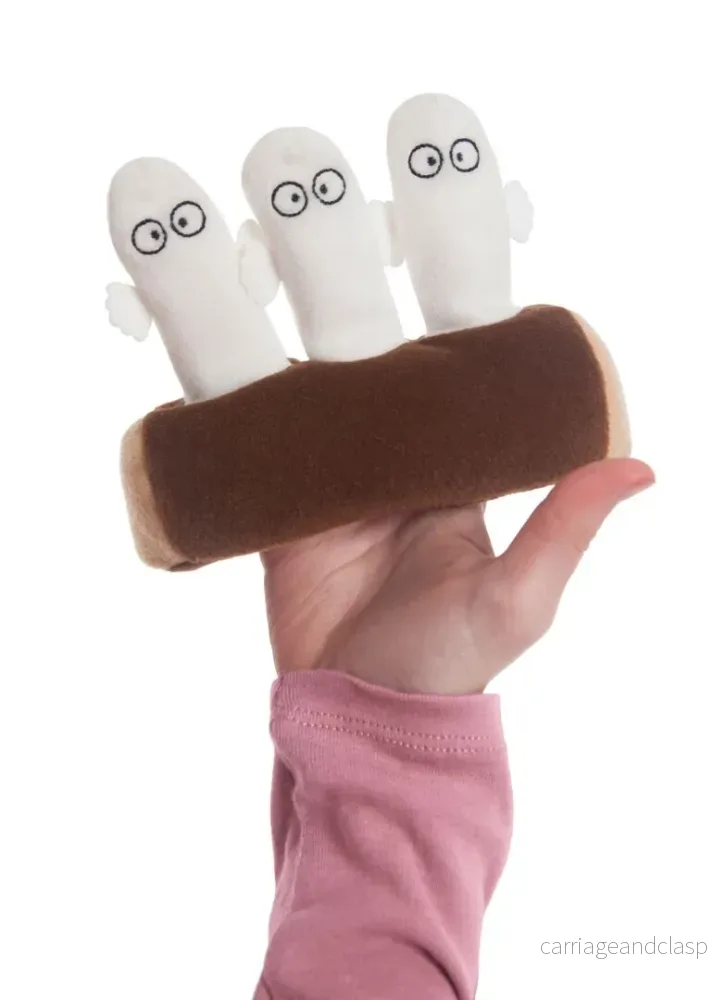 MOOMIN – Hattifnattarna Fingerdocka MOOMIN – Hattifnattarna Fingerdocka