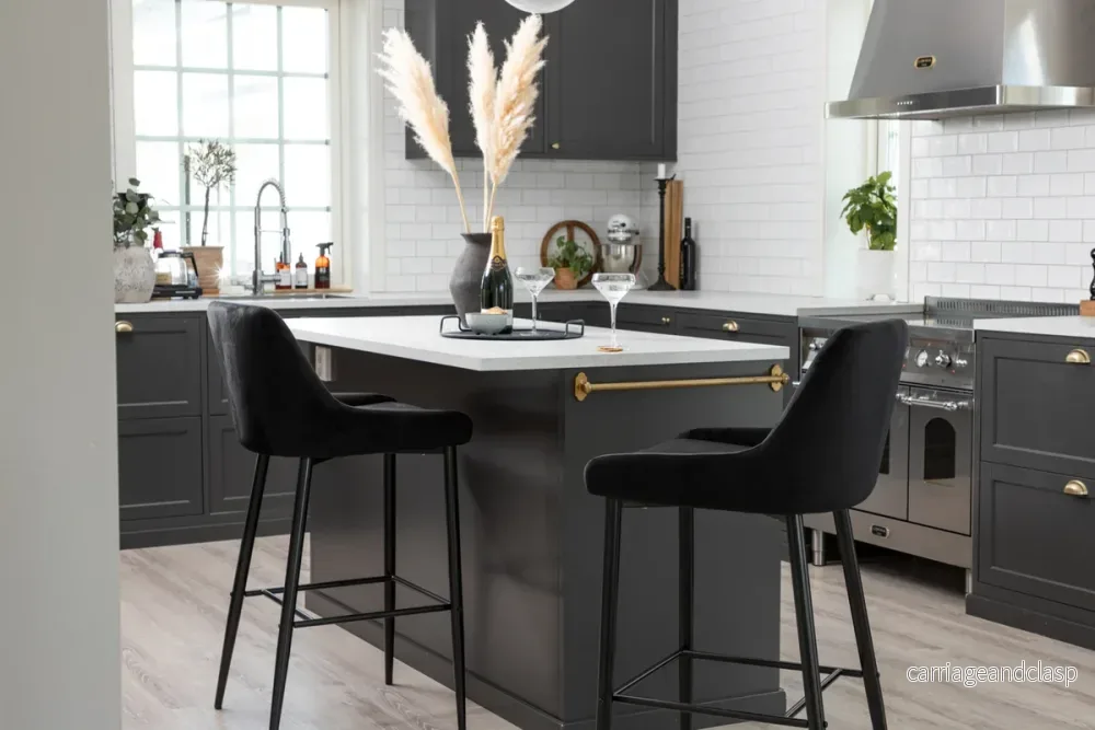 Plaza Barstolar 2-pack Svart