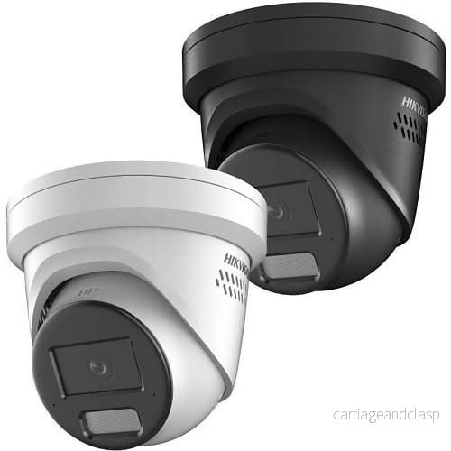 Hikvision DS-2CD2386G2H-IS2U/SL 8MP Acusense Darkfighter SD-kortplats PoE IR-Led Mikrofon Siren/Blixtljus - Bild 2