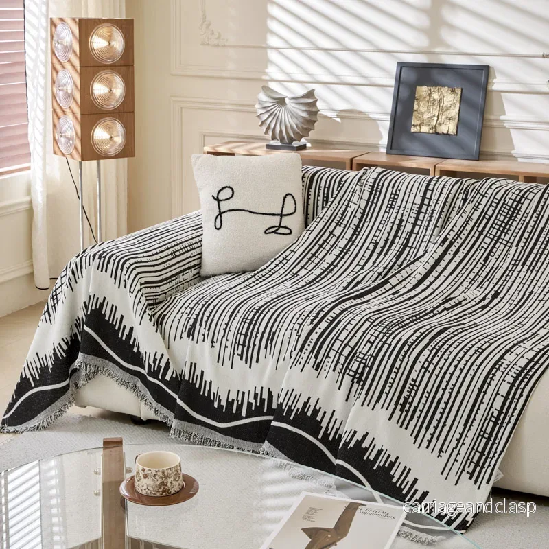 Geometriska Linjer Soffa Kast Täckduk Filt | Veska Geometriska Linjer Soffa Kast Täckduk Filt | Veska
