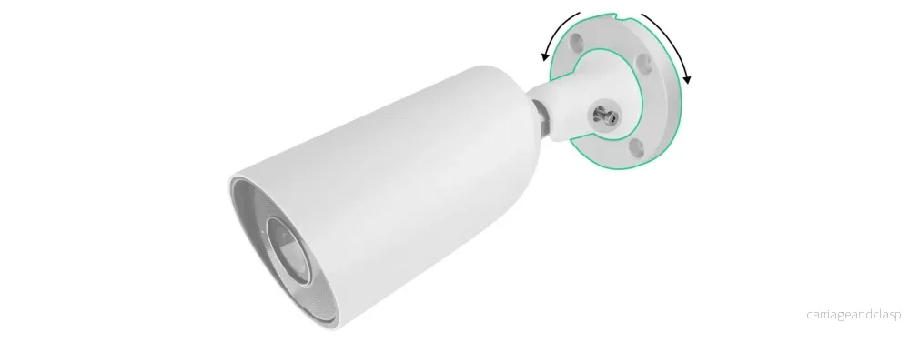 Ajax Systems BulletCam 8MP vit IP-säkerhetskamera - Bild 3