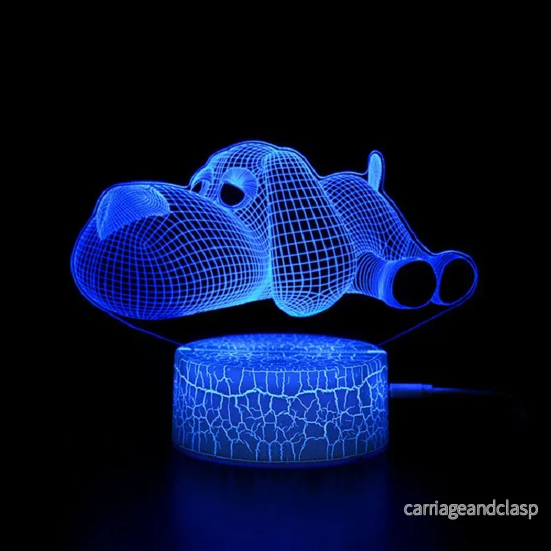 3D Rummet Dekor Nattlampa | Veska 3D Rummet Dekor Nattlampa | Veska