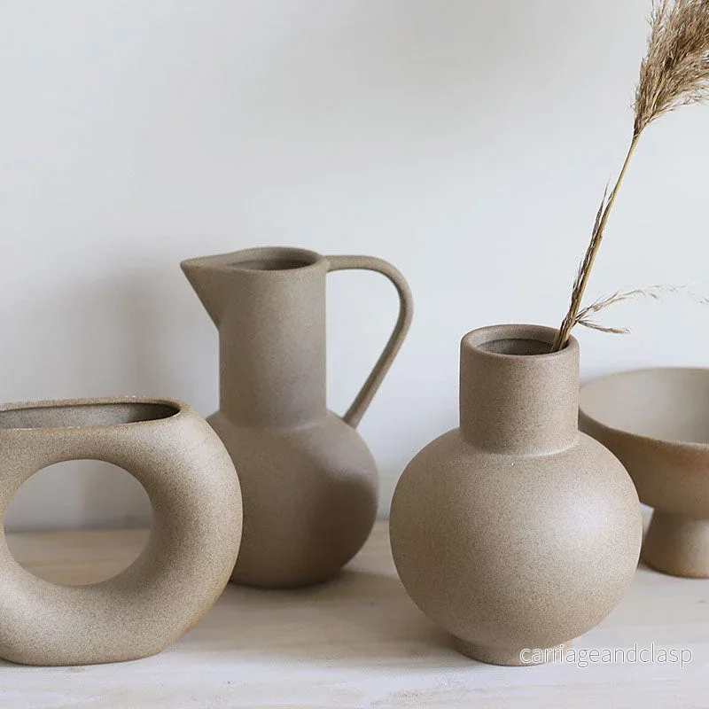 TonAura - Keramisk vas med satinfinish | Veska - Bild 2