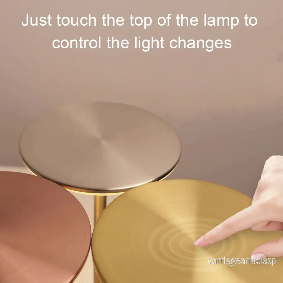 USB Uppladdningsbar LED Touch Sensor Bordslampa | Veska - Bild 3