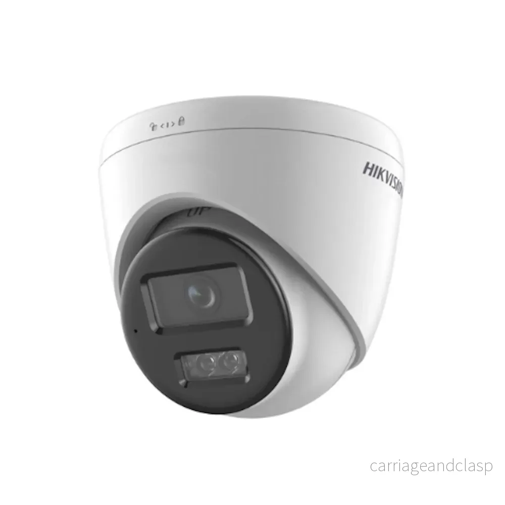 Hikvision DS-2CD1383G2-LIU(F), 8MP/4K tornkamera, smart hybridljus, PoE, Micro SD-kortplats, smart detektering