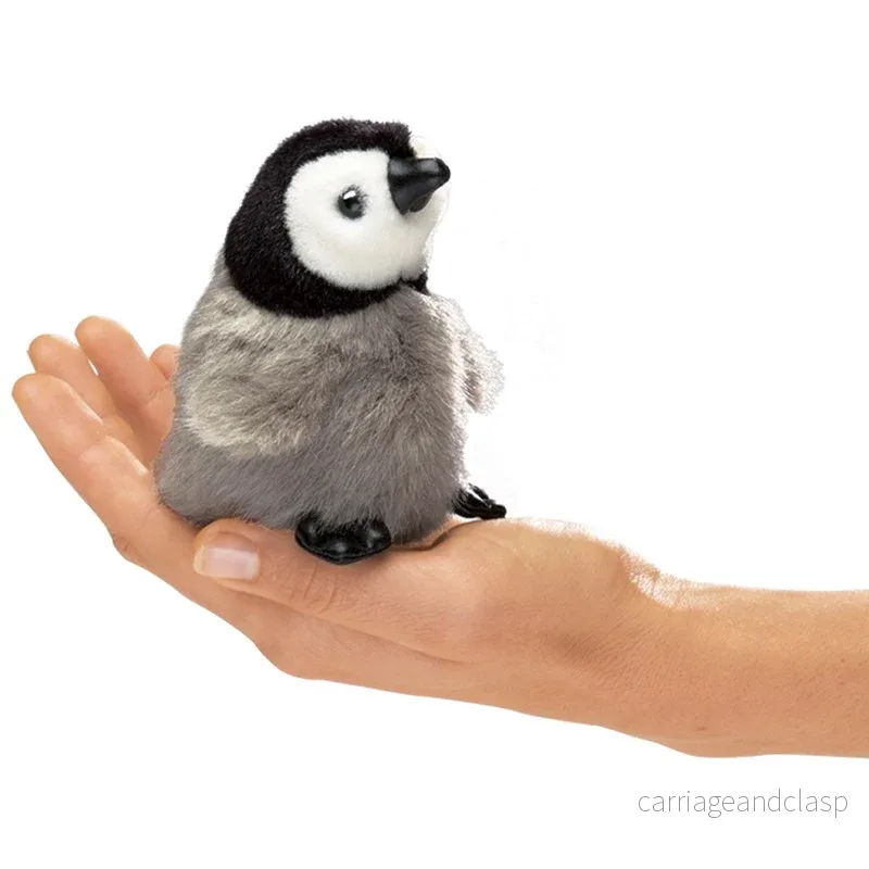 Folkmanis® Puppets - Mini Penguin, Baby Emperor