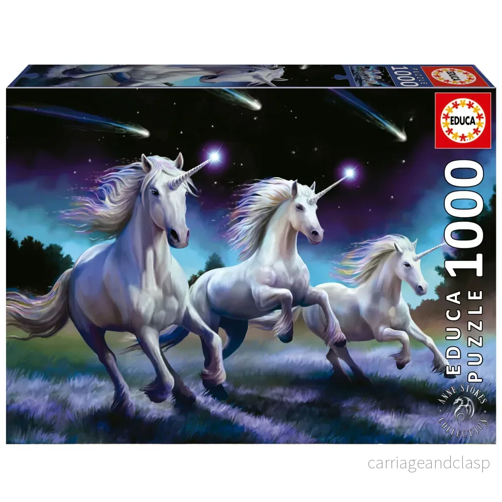 Educa® - 1000 Shooting Stars, Anne Stokes