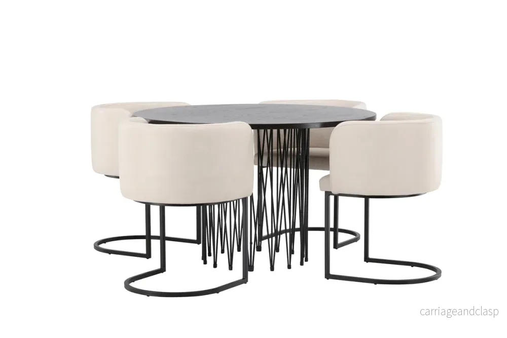 Stone & Simrishamn Matgrupp Mocka/Beige - Bild 2