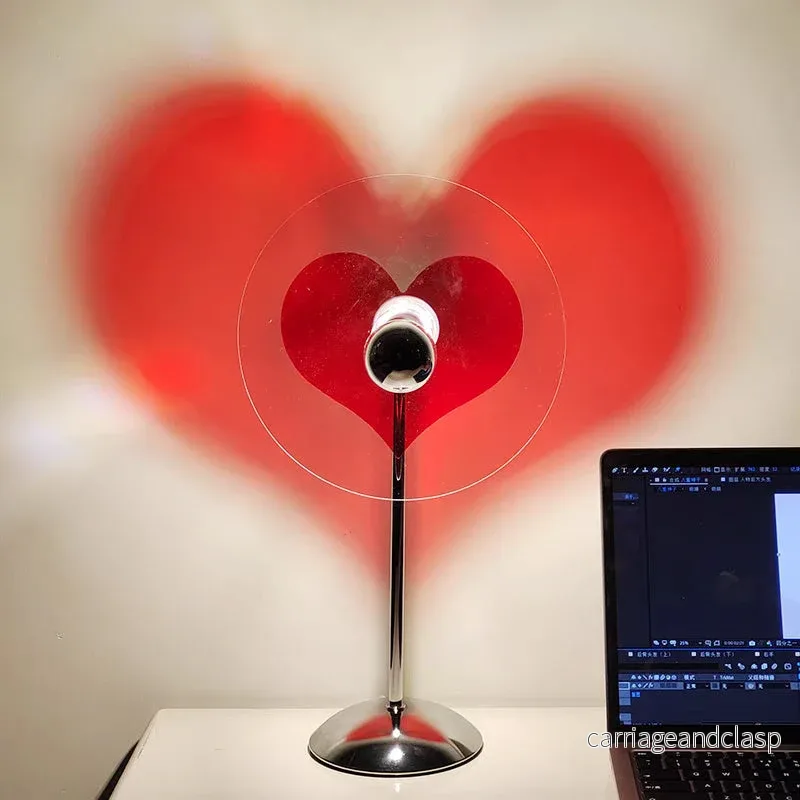 Led Heart Bordslampa | Veska Led Heart Bordslampa | Veska