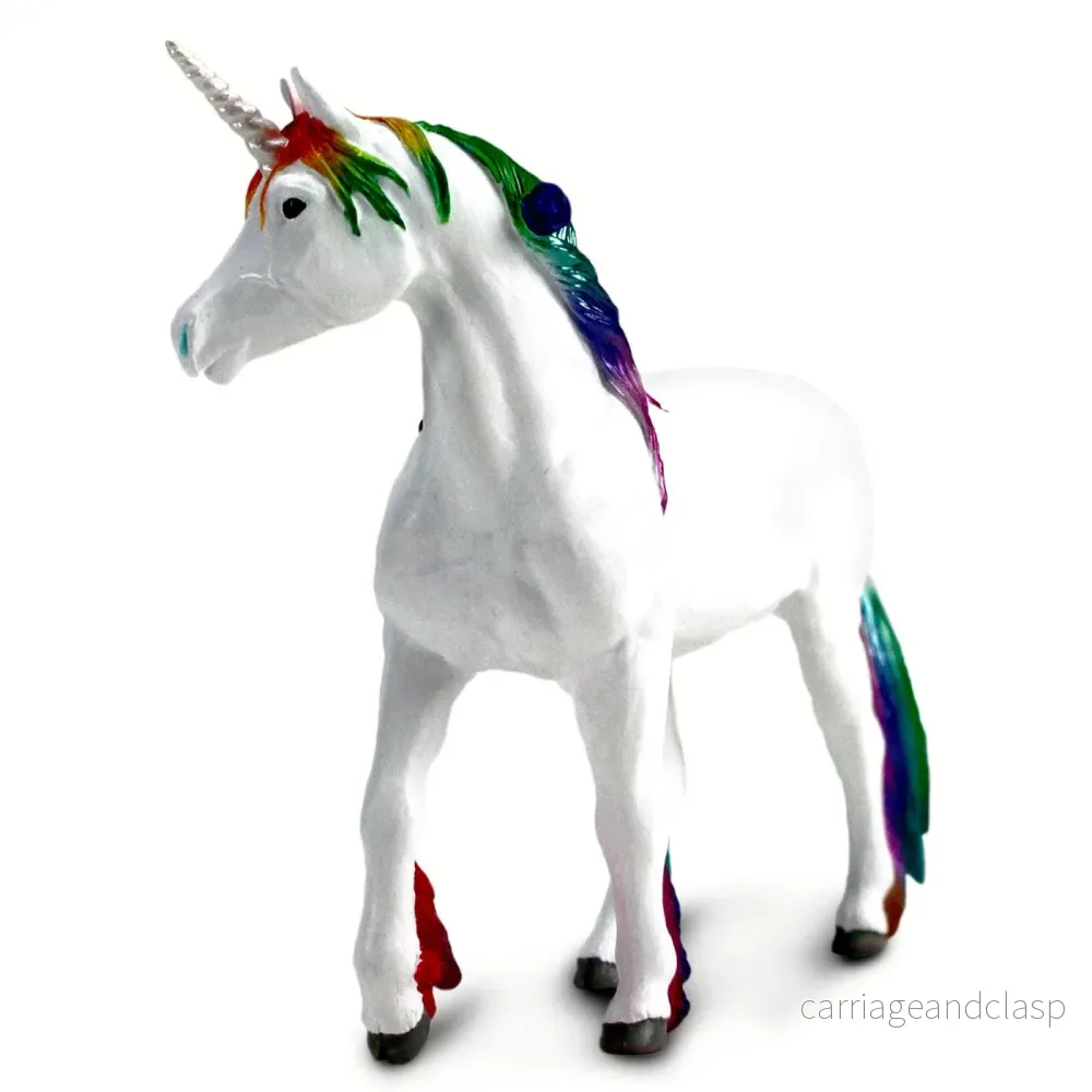 Safari Ltd - Regnbågsenhörning (Rainbow Unicorn) - Bild 2