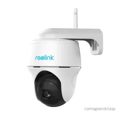 Reolink B430 5mp, trådlös Pan & Tilt Dual WiFi-kamera på batteri (uppladdningsbart)