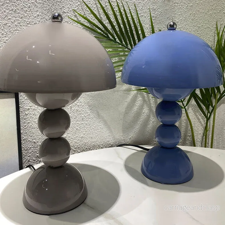 Modern lyx bordslampa tillverkad av grön pumpakeramik med 1 ljus – Idealisk för natt/ vardagsrum/ sovrum/ kontor | Veska - Bild 3