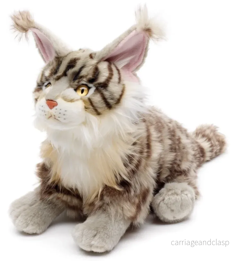 Uni Toys – Maine coon katt, sittande (grå) Gosedjur Uni Toys – Maine coon katt, sittande (grå) Gosedjur
