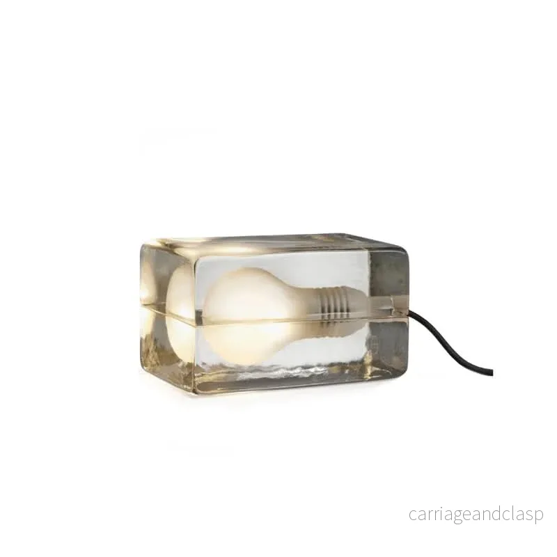 Glasblock bordslampa med G9-sockel | Veska - Bild 2