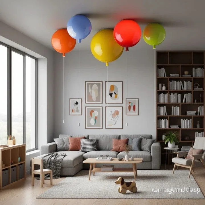 Färg Orbit Ballong Akryl Pendellampa | Veska Färg Orbit Ballong Akryl Pendellampa | Veska