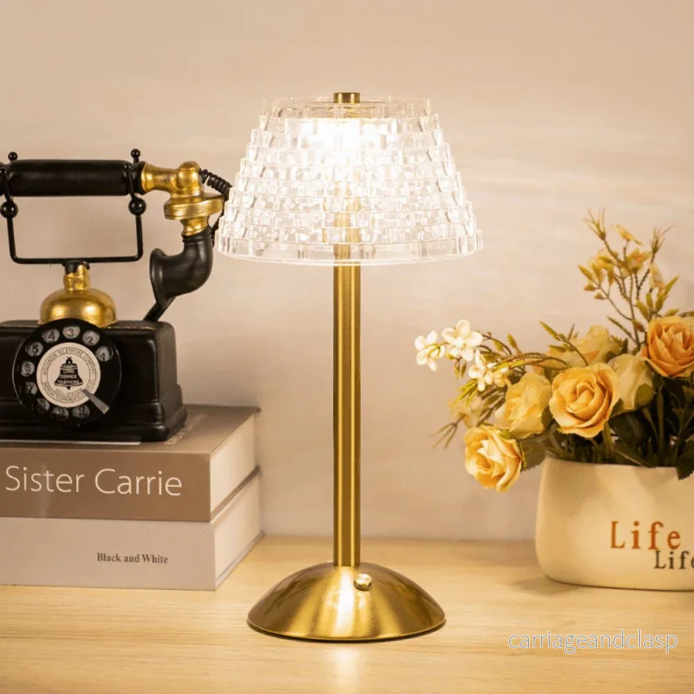 AuraGlow Bordslampa - Uppladdningsbar LED-lampa med dimmerfunktion | Veska - Bild 3