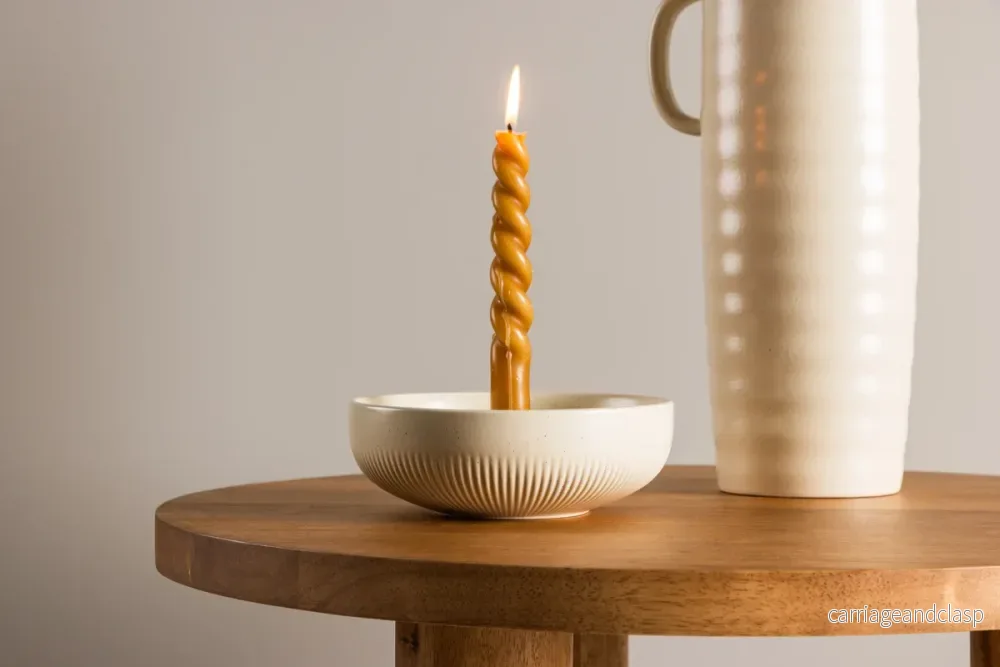 Posh Ljusstake Beige Posh Ljusstake Beige