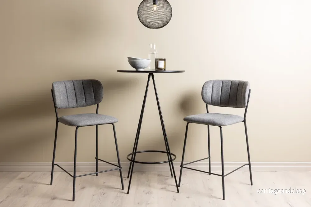 Bell & Bistro Barstolar + Barbord Svart