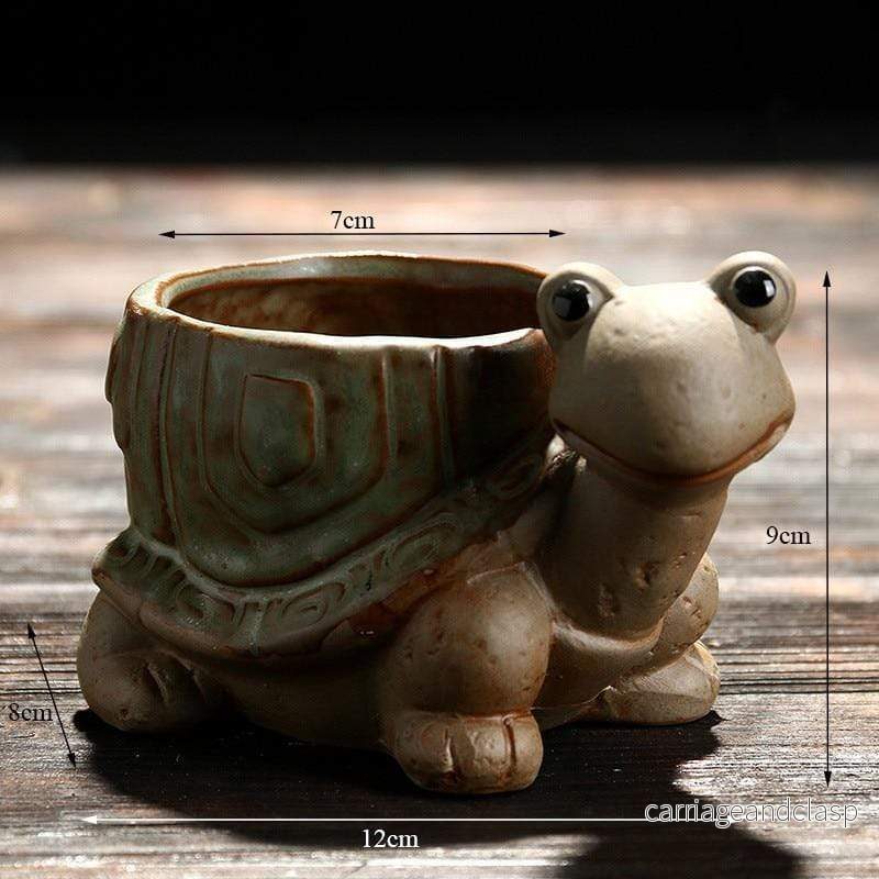 Djurformade mini blomkrukor | Veska Djurformade mini blomkrukor | Veska