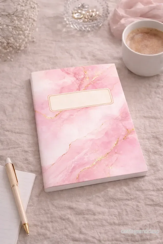 Blush Marble Notebook - Bild 2