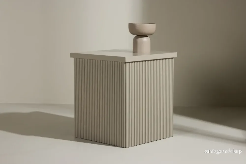 Lenox Sidobord Beige