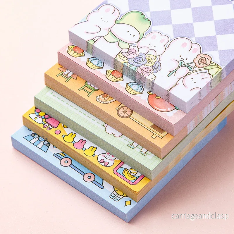 Kawaii post-its i fyra designs Kawaii post-its i fyra designs