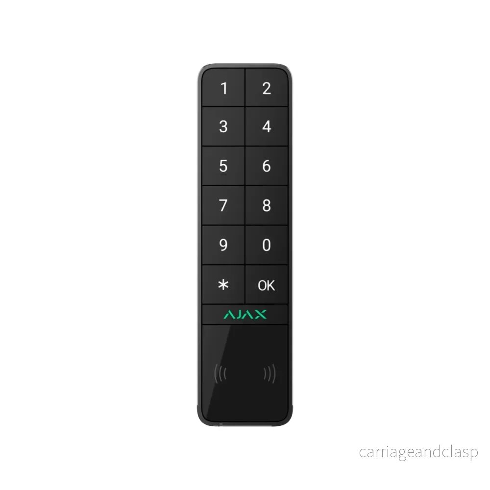 Ajax Systems KeyPad Outdoor Jeweller trådlös med DESFire och BLE-kortläsare
