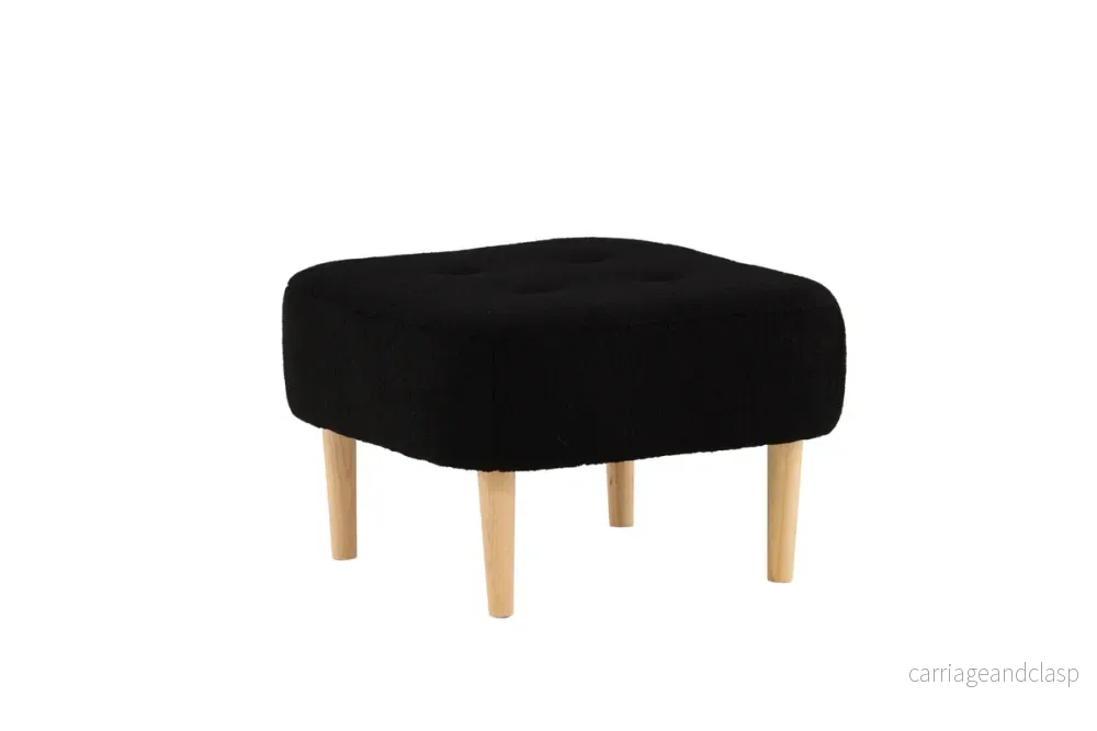 Salina Sittpuff Svart - Bild 2