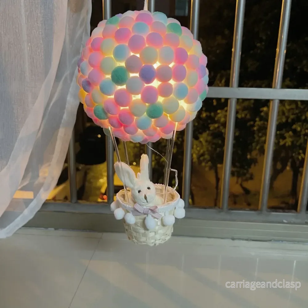 DIY Varmluftsballong-formade Flygande Djur Nattlampa | Veska DIY Varmluftsballong-formade Flygande Djur Nattlampa | Veska