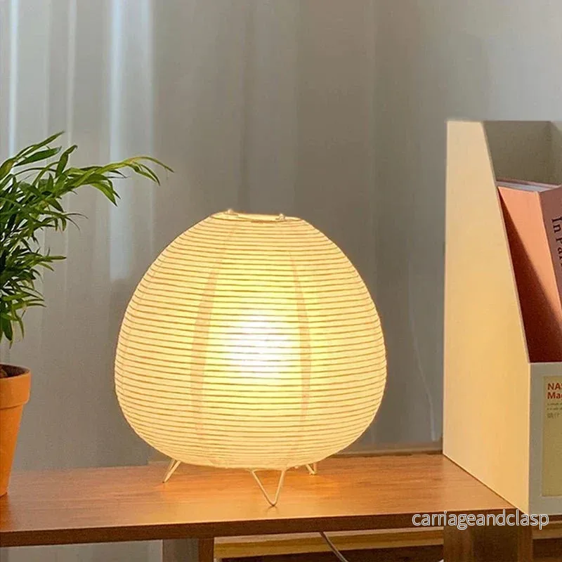 ZenGlow – Elegant bordslampa i Wabi Sabi-stil för en lugnande inredning | Veska - Bild 3