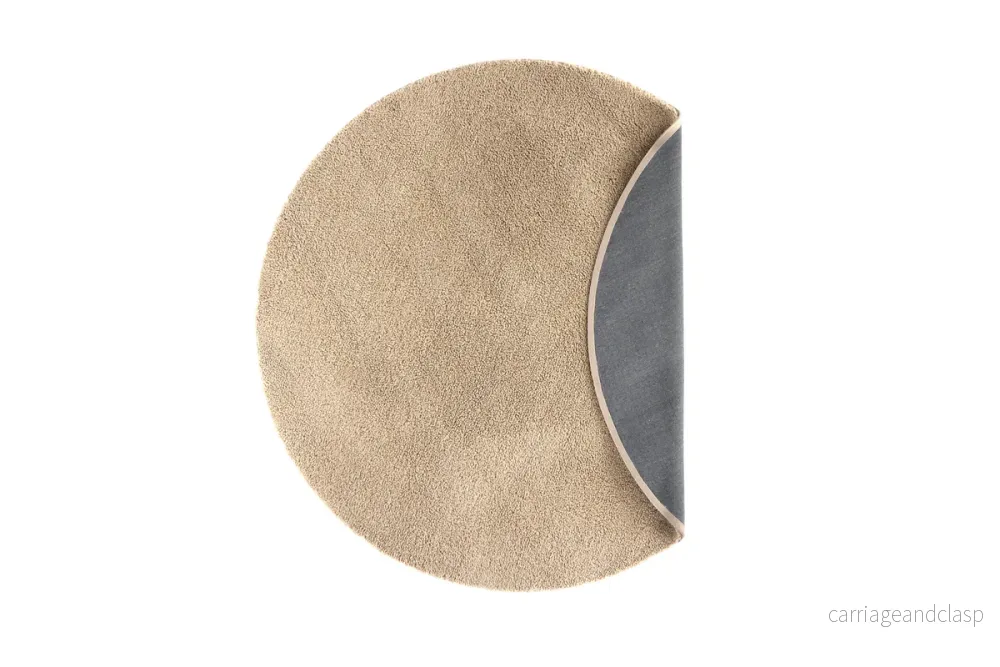 Teddy Rund Matta Beige - Bild 3