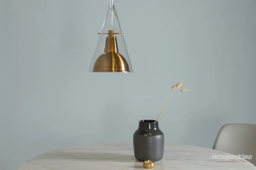 Sirius Taklampa Guld